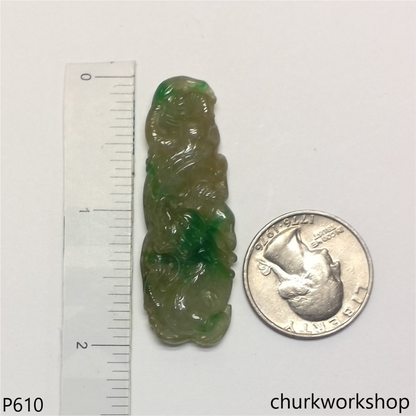 Dragon jade pendant.