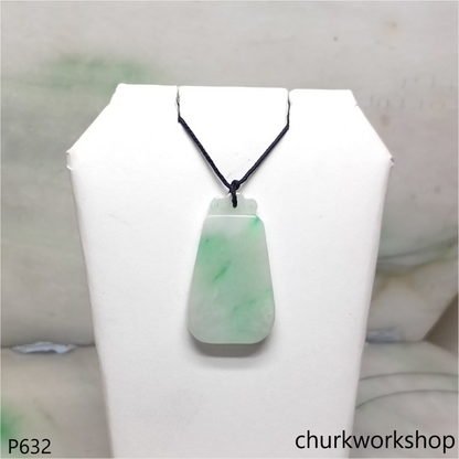 Light green jade pendant
