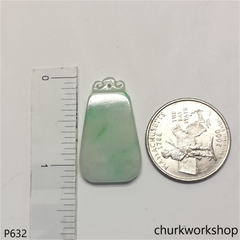 Light green jade pendant