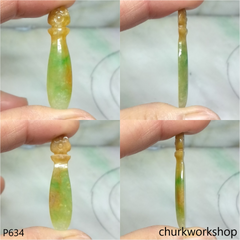 Yellowish color Ruyi pendant