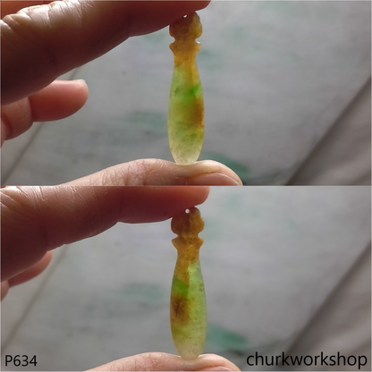 Yellowish color Ruyi pendant