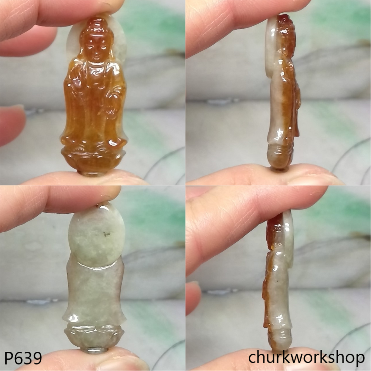 Reserved    Red jade Buddha