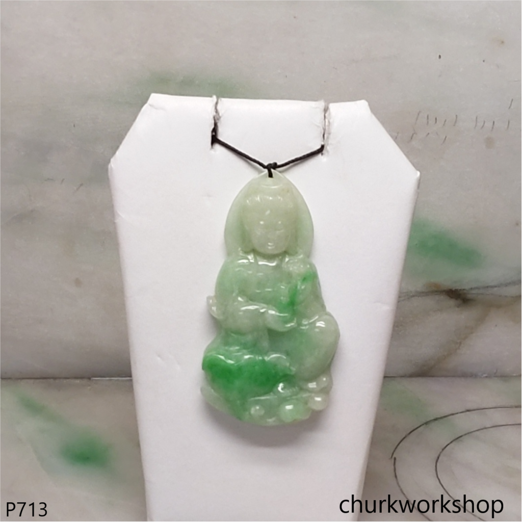 Lady online buddha necklace