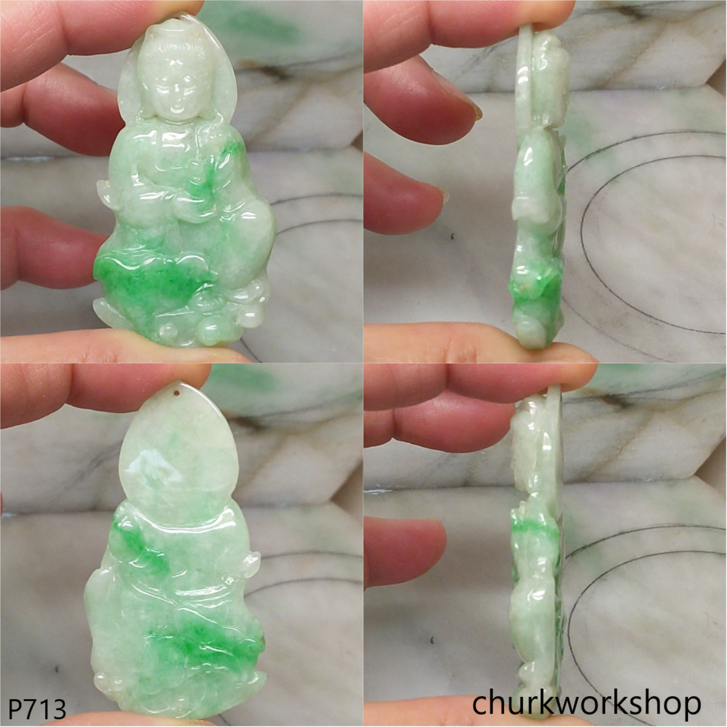 Lady Buddha pendant