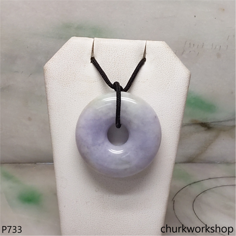 Lavender jade pendant