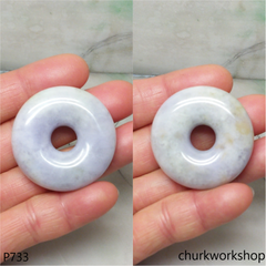 Lavender jade pendant
