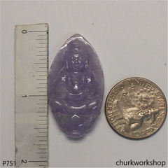 Reserved   Lavender jade lady Buddha
