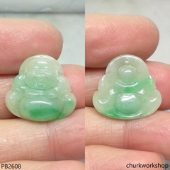 Reserved for Tami           Small jade happy Buddha pendant