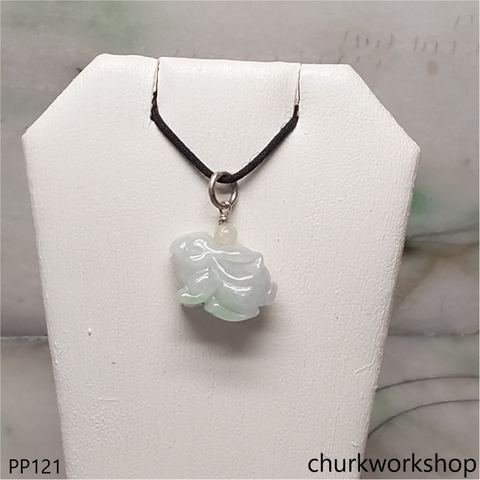 Small jade rabbit pendant