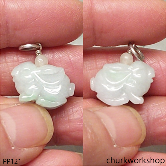 Small jade rabbit pendant