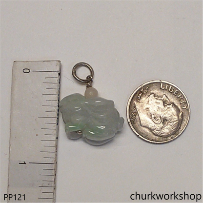 Small jade rabbit pendant
