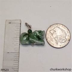 Small jade tiger pendant