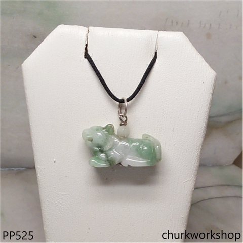 Small jade tiger pendant