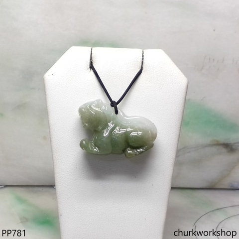 Jade tiger pendant