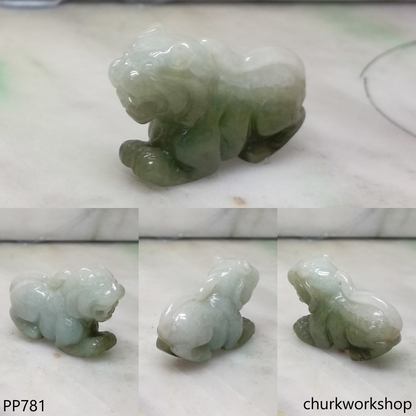 Jade tiger pendant