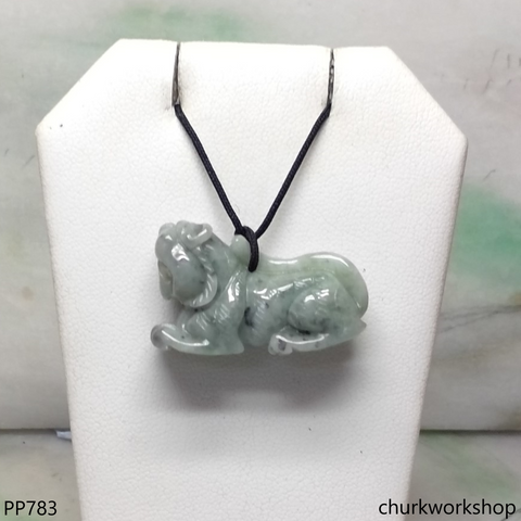 Jade tiger pendant