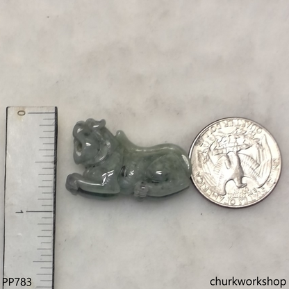 Jade tiger pendant