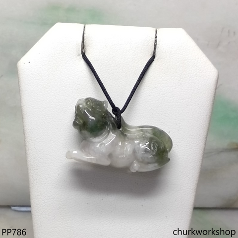 Jade tiger pendant