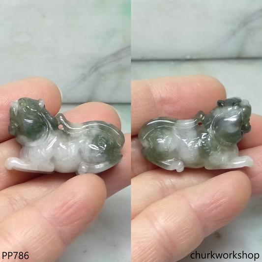 Jade tiger pendant