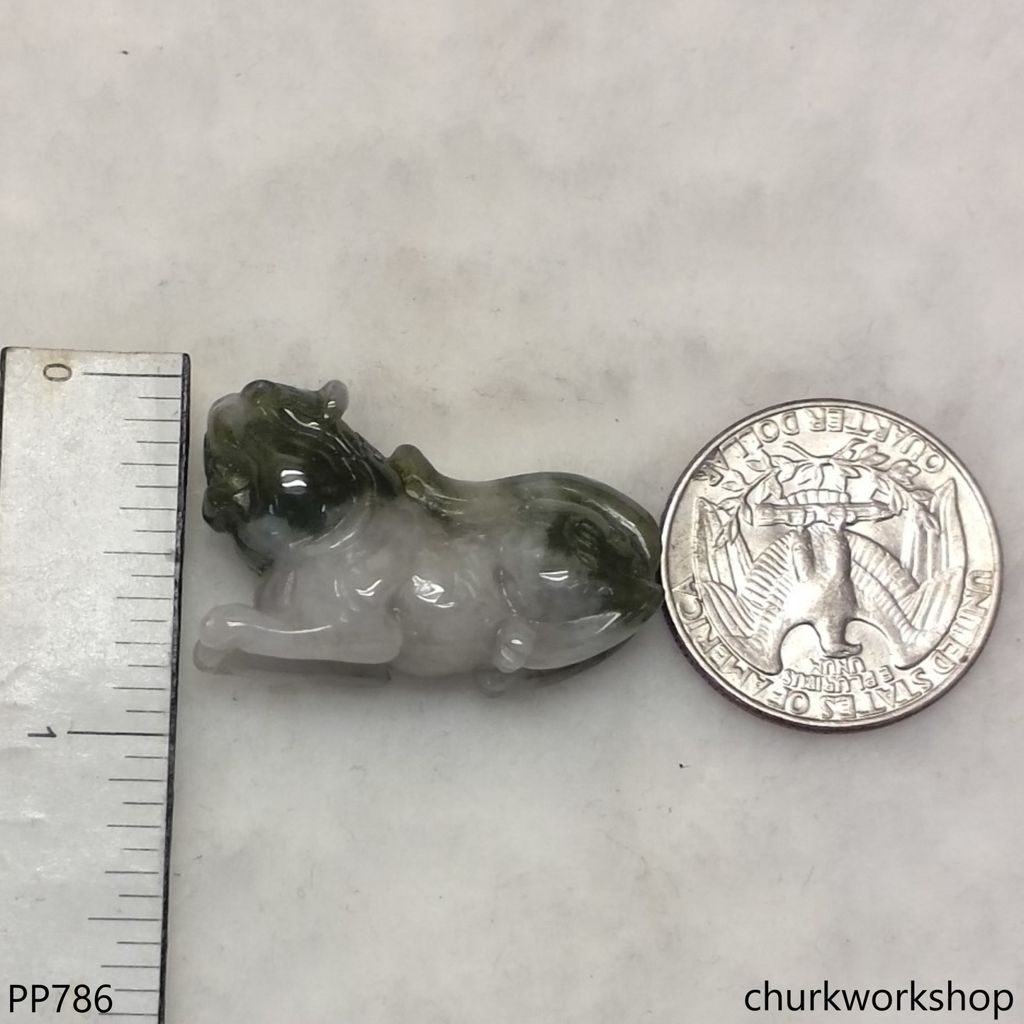 Jade tiger pendant