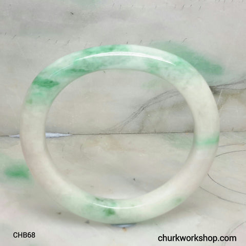 Green jade bangle