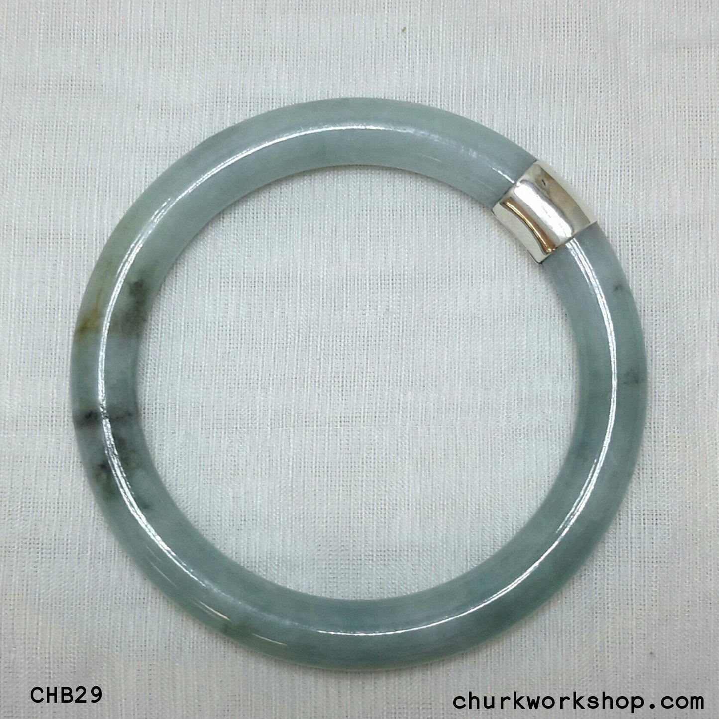 Mixture color jade bangle