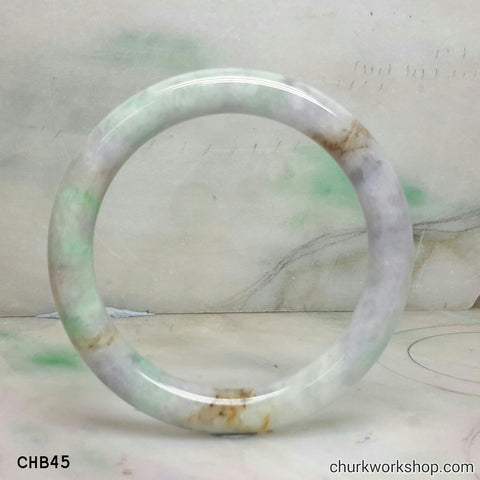 Lavender jade bangle multiple color