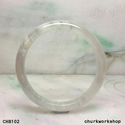 Jadeite bangle, icy jade bangle, jade bracelet, jadeite bangle