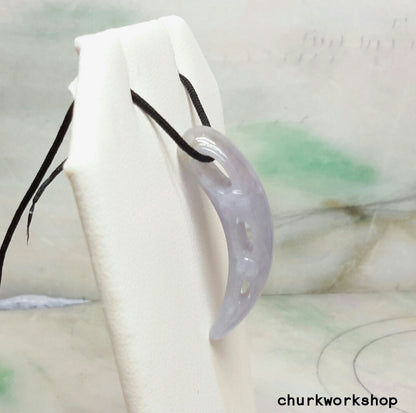 Lavender jade pendant
