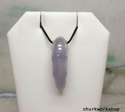 Lavender jade pendant