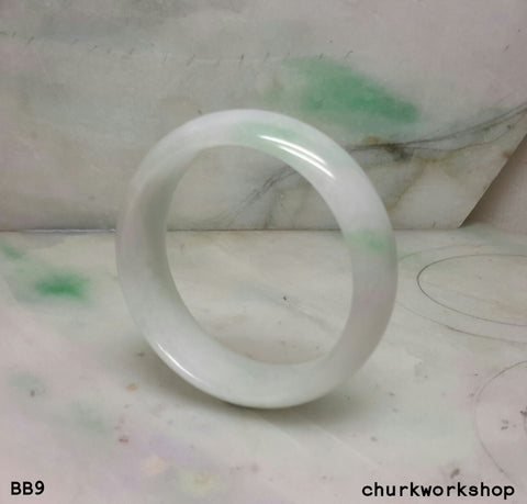 Baby pale lavender jade bangle