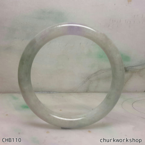 Lavender jade bangle