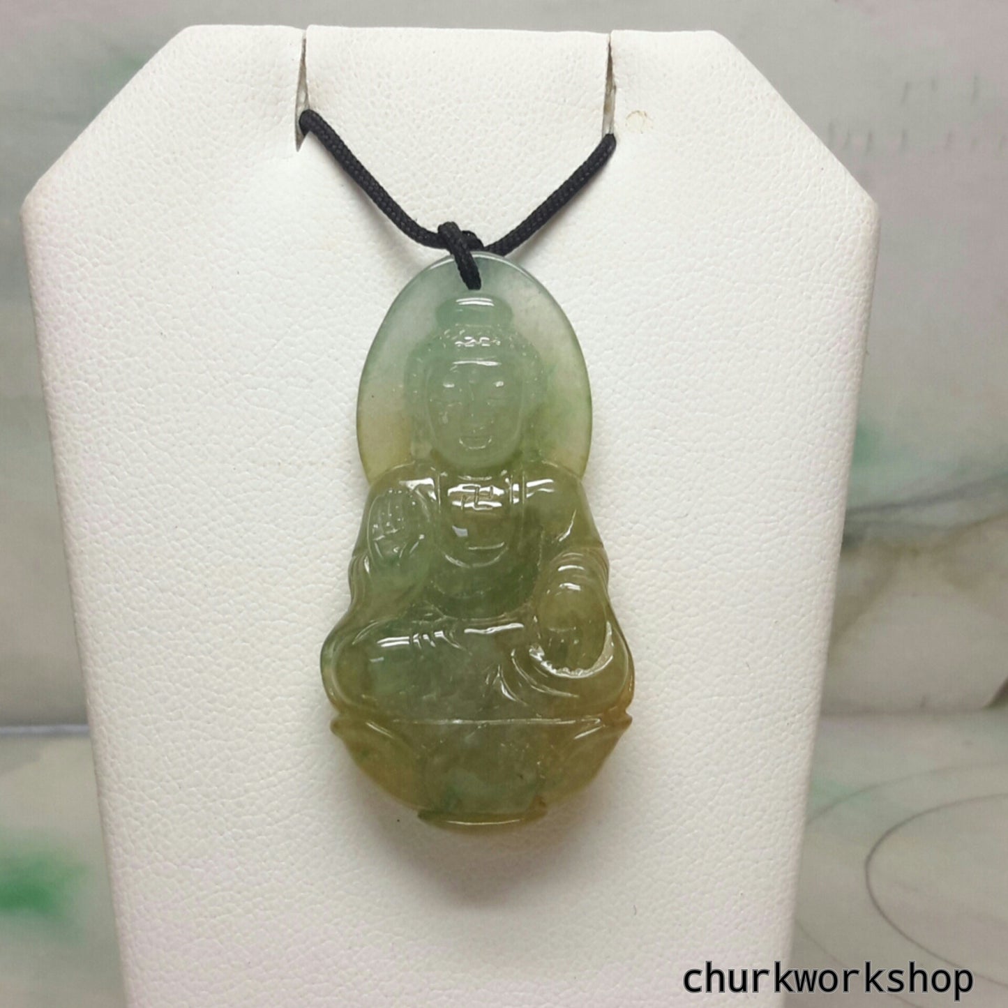 Multi-color jade Buddha, jade Buddha