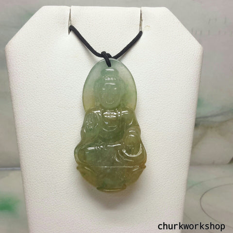 Multi-color jade Buddha, jade Buddha