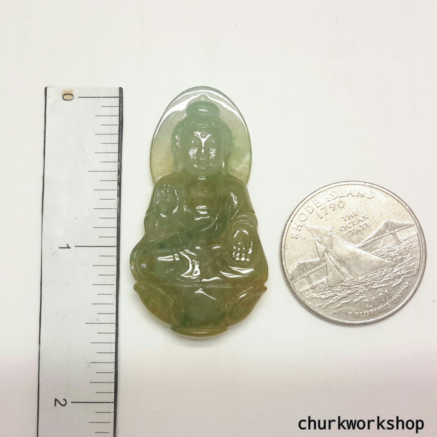 Multi-color jade Buddha, jade Buddha