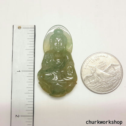 Multi-color jade Buddha, jade Buddha