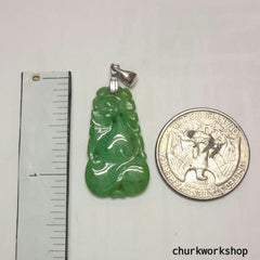 Jade gourd pendant