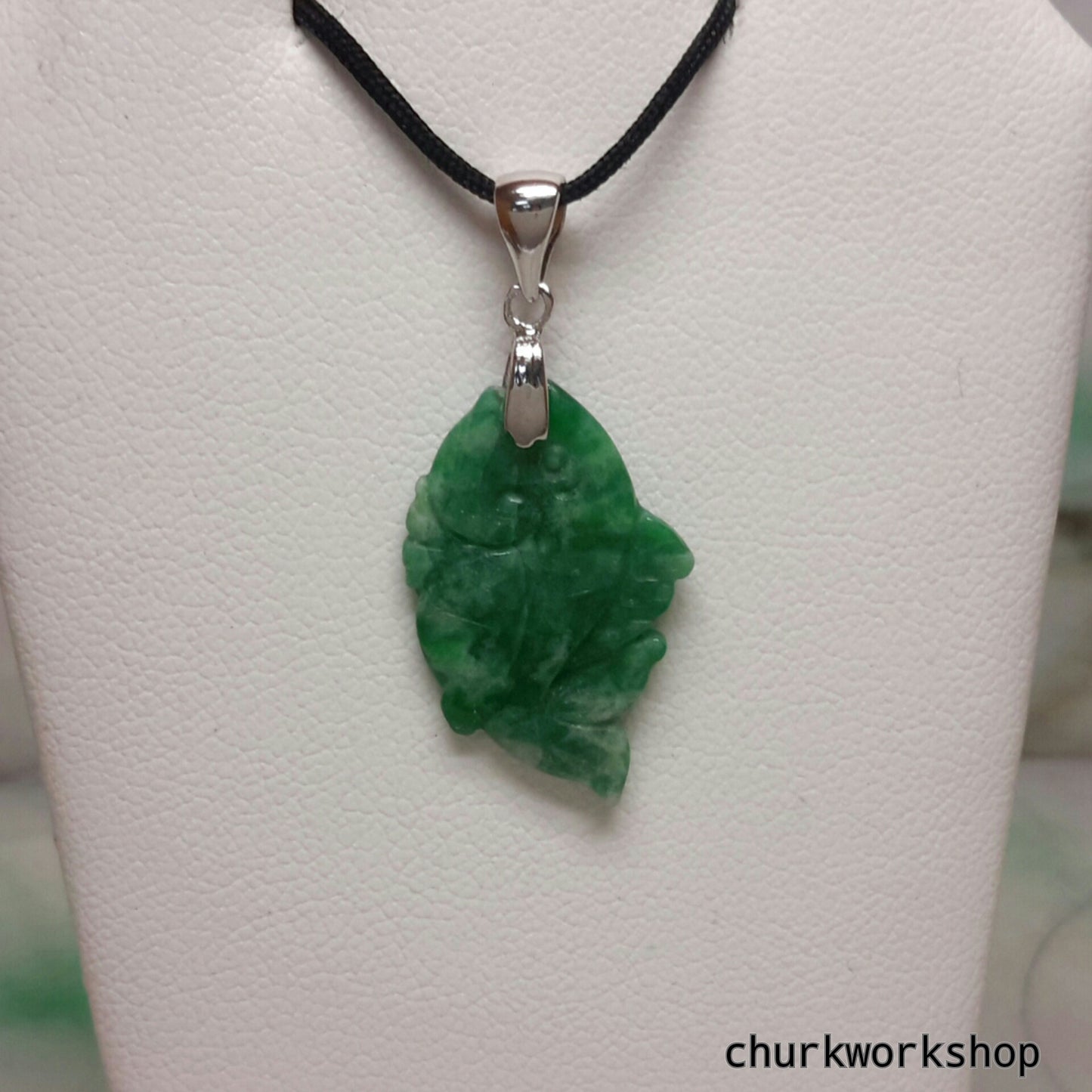 Jade fish pendant