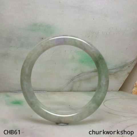 Lavender jade bangle