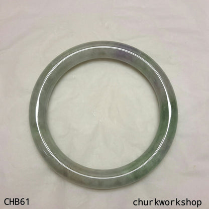 Lavender jade bangle