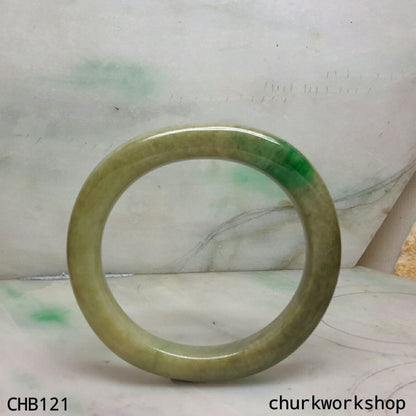 Brown jadeite bangle