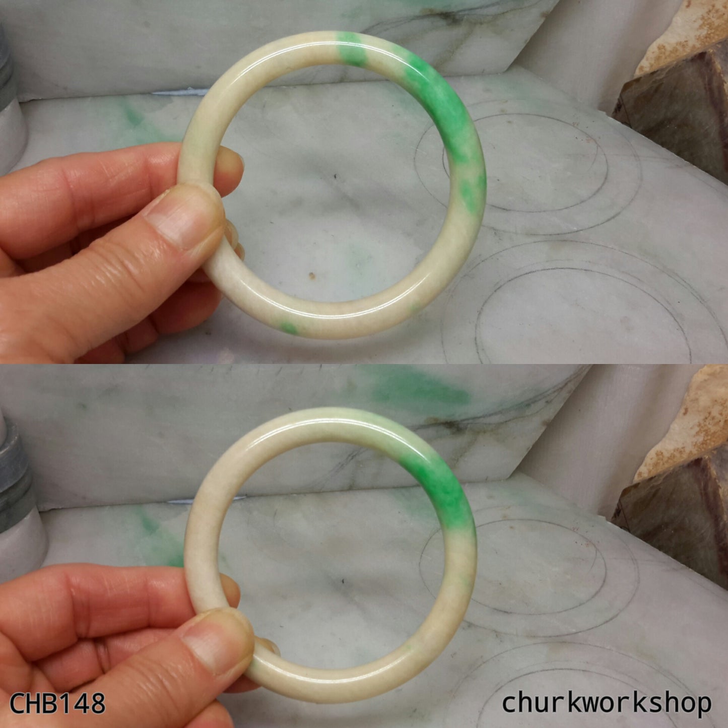 Jade bangle