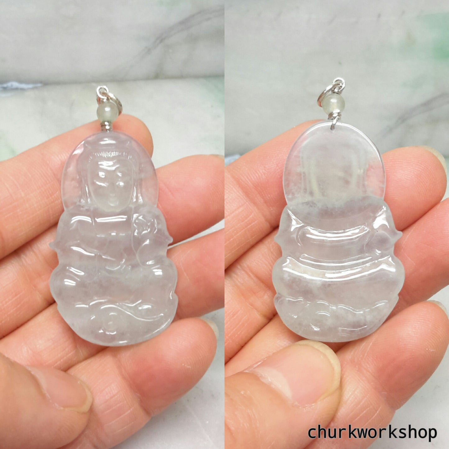 Icy jade lady Buddha
