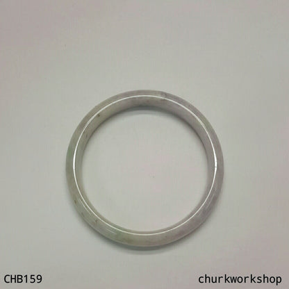 Lavender jade bangle