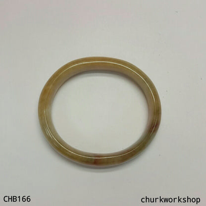 Red jade bangle, jade bangle
