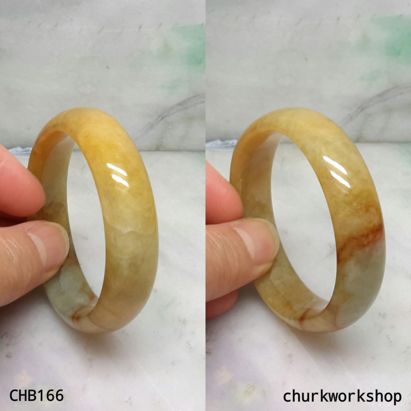 Red jade bangle, jade bangle