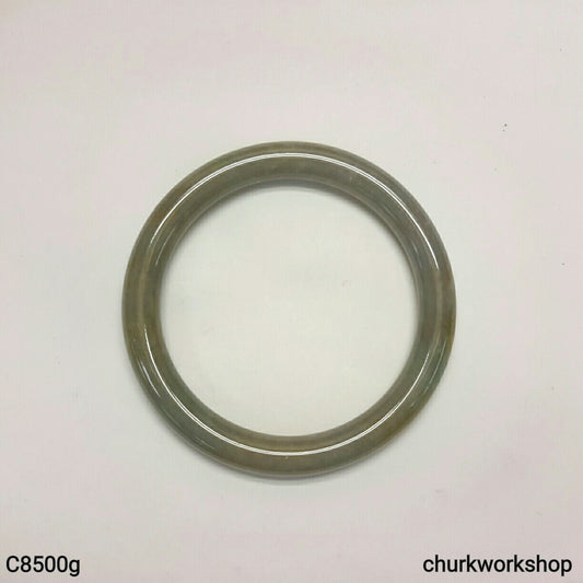 Grayish lavender jade bangle