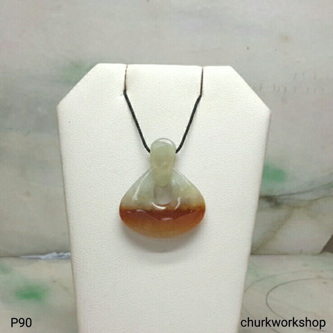 Red jade pendant