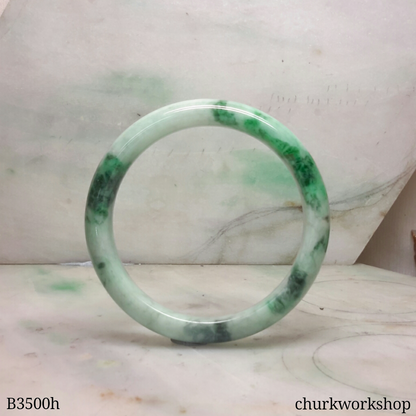 Green jade bangle
