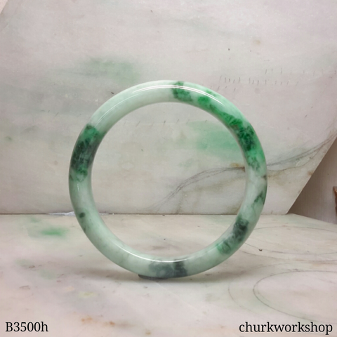 Green jade bangle